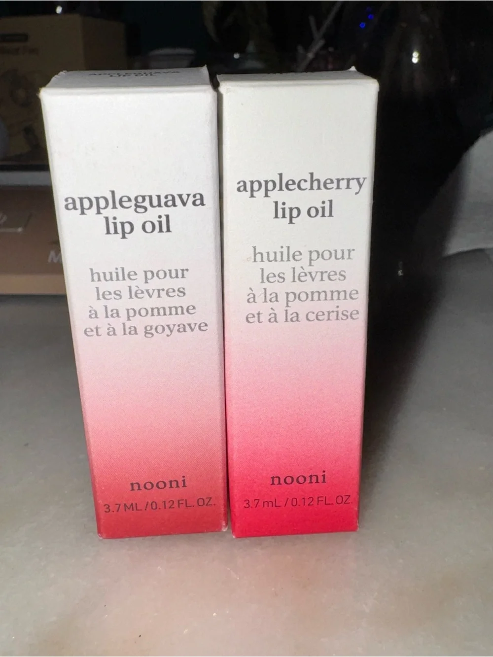 Nooni lip oils - set of 2